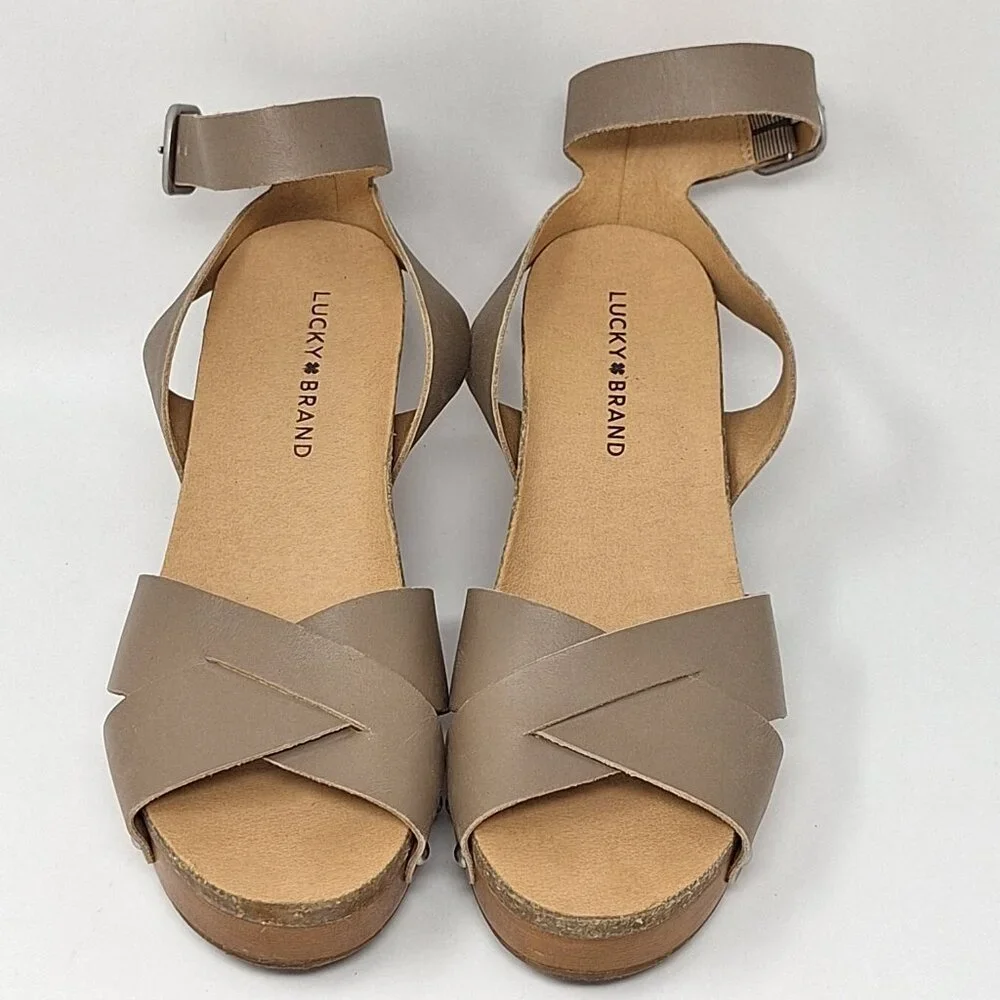 Lucky Brand Women's Hadilla Block Heeled Sandal | Size 7.5M - Picture 2 of 14